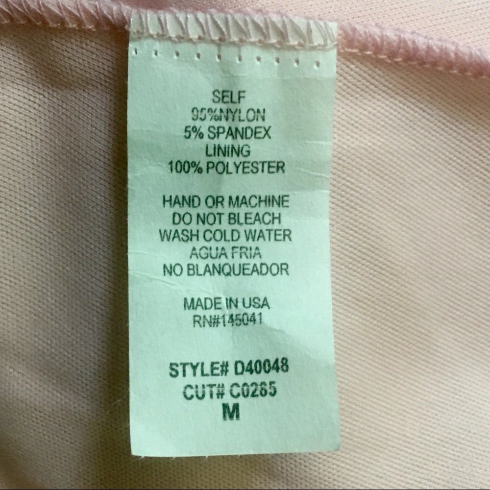 NWT! WinWin Light Pink High Neck Lace Halter Dress - Picture 5 of 5